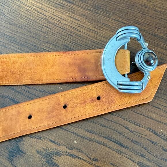 Fahrenheit New York Connie Bates Leather Belt main image 4